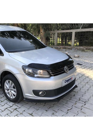 Cappafe Vw Caddy Ön Kaput Koruyucu Rüzgarlık 4Mm Abs 2010-2015