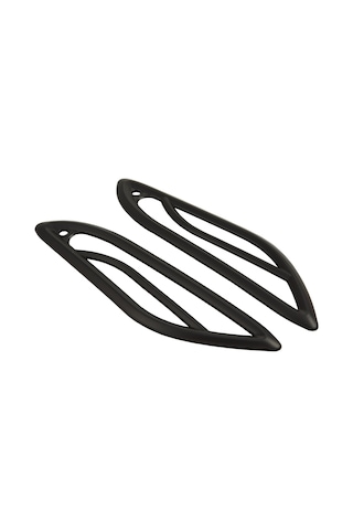 Vespa Primavera-sprint Dekoratif Arka Sinyal Kaplama Mat Siyah / Sıp
