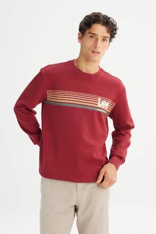 Lee Erkek Sweat L2520099 810 Bordo Bordo