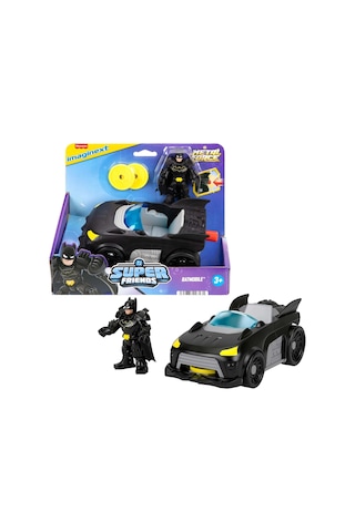 Fisher-price Imaginext Dc Super Friends Metal Force Batmobile Oyu