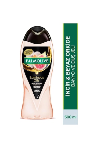 Palmolive Duş Jeli 500 Ml Luminious Oils 2'li Duş Jeli 500 Ml + Duş Lifi Hediye Çiçek