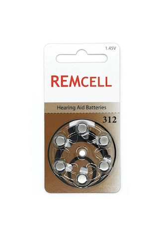 Remcell 312 Numara 1.45V İşitme Cihazı Pili Blister 6 x 10'lu