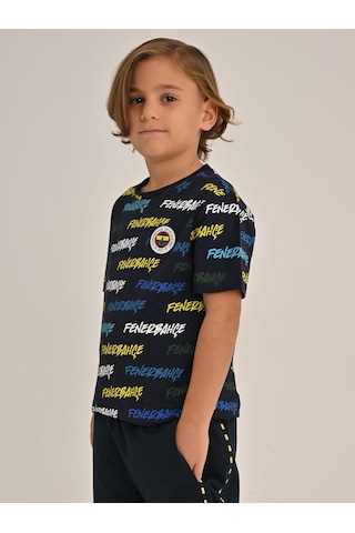 Fenerium Çocuk Trıbun Fenerbahçe Pattern Tshır Fb Laci Yeni