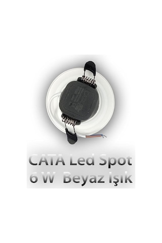 Cata Ct5257r Zebra Led Armatür Beyaz-krom 3 Renk