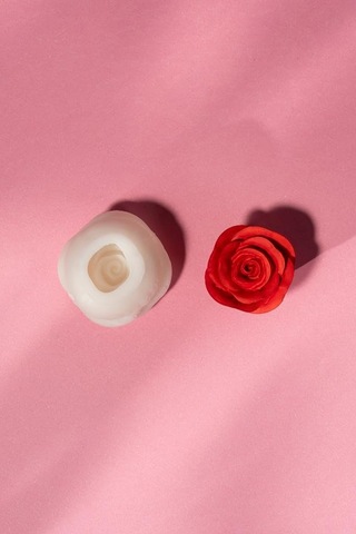 3d Gül Goncası Silikon Mum Kalıbı