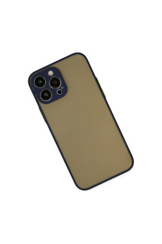 Apple iPhone Uyumlu- 13 Pro Max Kılıf Montreal Silikon Kapak - Lacivert