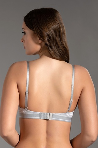 Newbra Penye Push-up Sütyen - Gri