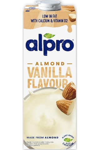 Alpro Vanilya Badem İçeceği 1 Lt X 6 Adet