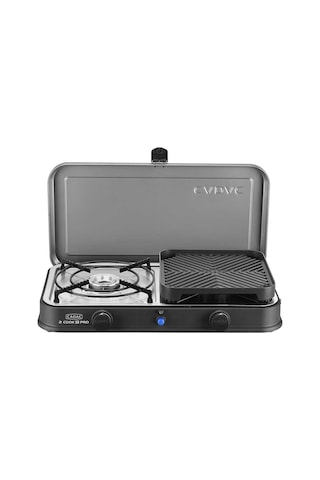 Cadac Cook 2 Pro Deluxe Karavan 2'li Gazlı Ocak Bbq & Izgara-890 Siyah