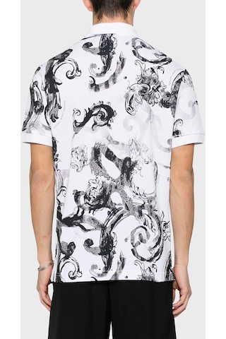 Versace Jeans Couture Erkek Polo Yaka T Shirt 76gag6s0 Js286 003 Beyaz