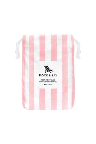 Dock And Bay Uv Korumalı Çocuk Pançosu M Malibu Pink