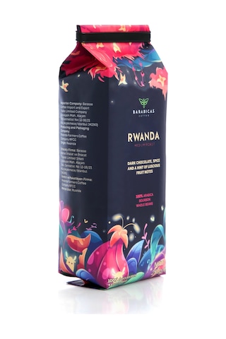 Barabicas Rwanda 100% Arabica Bourbon Medium Roast Çekirdek Kahve 250 G