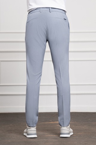 Morven Erkek Mavi Poliviskon Trend İpli Jogger Slim Fit Dar Kesim Spor Pantolon 24ms003044300 Mavi