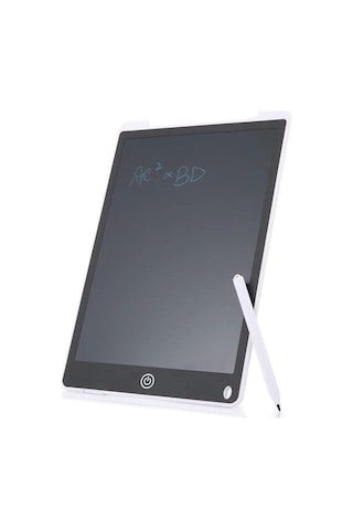 Ceylan Adam T12 Beyaz Writing Tablet Lcd 12 Inç Dijital Kalemli Çizim Yazı Tahtası Diğer
