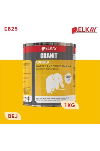 Mermer Ve Taş Yapıştırıcı Bej 1000 Gr 0.25 KG