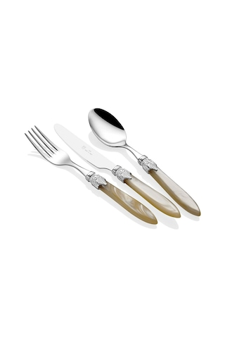 Rıvadoss Lauro Chrome Kemik 75 Parça Çatal Bıçak Seti Diğer