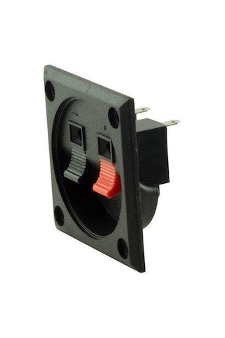 Electroon Ikili Hoparlör Terminali Kare 57X57Mm - 10Adet