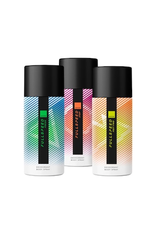 Full Speed Fast Fwd Stop Ve Focus Erkek Deodorant Paketi
