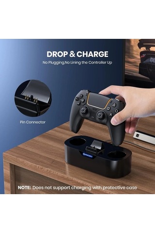 Novahub Newdery Ps5 Tek Denetleyici Şarj İstasyonu, Playstation 5 Ve Çift Sense Edge, Amerika Birleşik Devletleri İçin As Picture