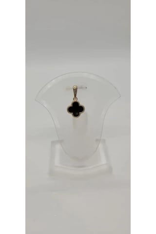 Gold Plaza Jewelry Yonca Kolye 925 Gümüş 147575112 Altın Rengi