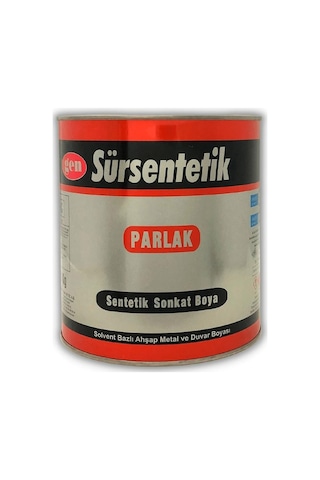 Gen Sür Sentetik Parlak Yağlı Boya 3 KG Gen Sür Sentetik Parlak Yağlı Boya 3 KG