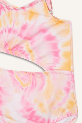 Defacto Kız Çocuk Batik Desenli Mayo E4968a825hspn179 Pembe