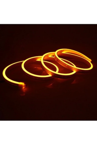 Elektrikhouse 5 Metre 12 Volt Neon Led Amber Işık 6x12 Mm 5 Metre Çok Renkli Elektrikhouse 5 Metre 12 Volt Neon Led Amber Işık 6x12 Mm 5 Metre Çok Renkli