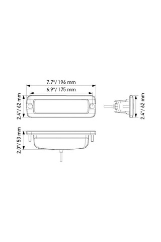 Hella Uzun Hüzme 12/24v Halojen Hareketli Montaj 1fb358176-221