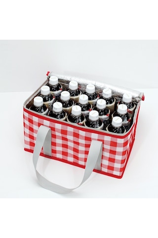 Açık Piknik Çantası Kalınlaşmış Alüminyum Film 600d Oxford Kumaş Yalıtım Yiyecek İçecek Saklama Çantası 001