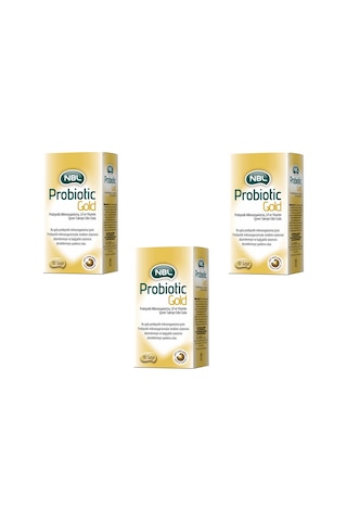Nbl Probiotic Gold 10 Saşe 3 Adet