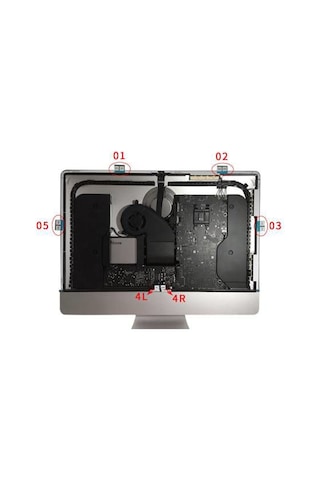 Imac 21.5Inch A1418 Kit Ekran Tutucu Plastikler 2012-13