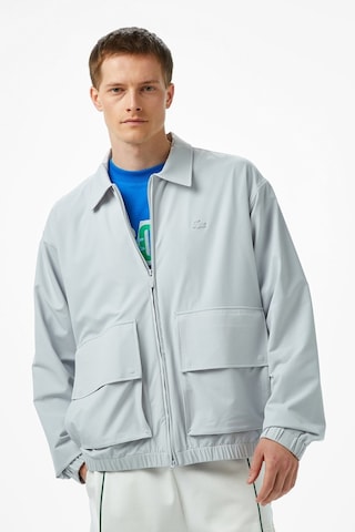 Lacoste Limited Edition Spor Grey Mens Jacket Erkek Sınırlı Üretim Spor Ceket Gri Gri