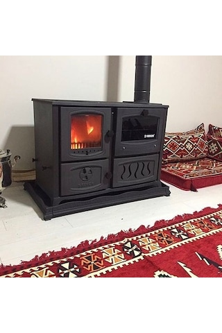 Rekor Kuzine Maşinga Soba Döküm Soba Kömür Sobası Odun Sobası