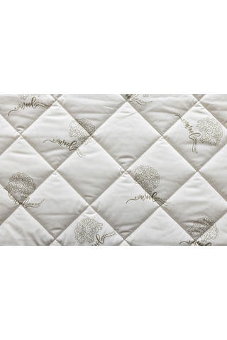 %100 Doğal Yün Yatak Koruyucu Alez 90x200 Cm