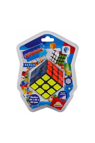 2000309 Smile Games Kübirik 3x3x3 Zeka Küpü Çok Renkli