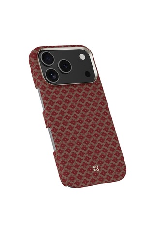 Apple Uyumlu iPhone 17 Pro Max Kılıf M-safe Şarj Özellikli Armorair Armorgrid Serisi Kevlar Turuncu Turuncu