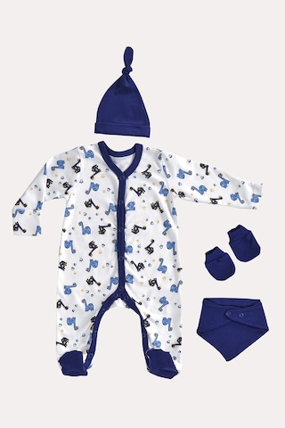 Mama Padre Tiny Dino Yenidoğan Mini Set - 4 Parça Renkli - 861047003 Renkli