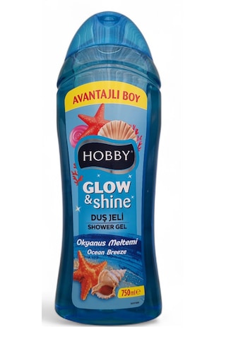 Hobby Glow And Shine Okyanus Meltemi Duş Jeli 750ml Avantajlı Boy Okyanus