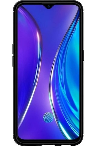 Spigen Realme Xt İle Uyumlu Kılıf Rugged Armor Matte Black Siyah