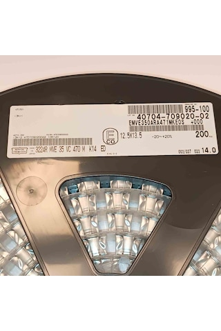 3224mve35vc470mk14 470mf 35v 12.5x13.5 Smd Kondansatör 30 Adet