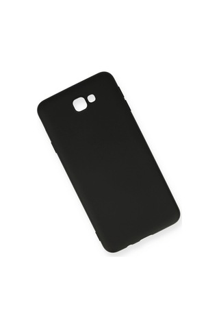Samsung Samsung Uyumlu Galaxy J7 Prime Kılıf Nano İçi Kadife Silikon - Siyah