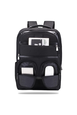 Classone Bp-bs200 Business Vıp B2 -serisi 15.6 İnch Uyumlu Wtx Pro Su Geçirmez Kumaş Laptop Sırt Çantası -siyah Siyah