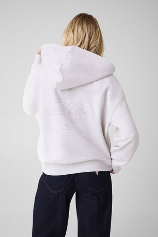 Guess Stras Taşlı Gri Kadın Hırka W6yq10k3872-h91n
