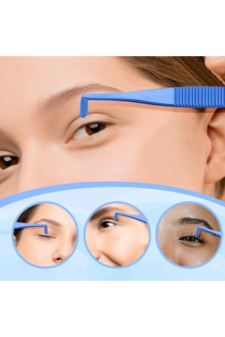 Suntek 1 Adet Paslanmaz Çelik Meibomian Bezi Forseps Çift Göz