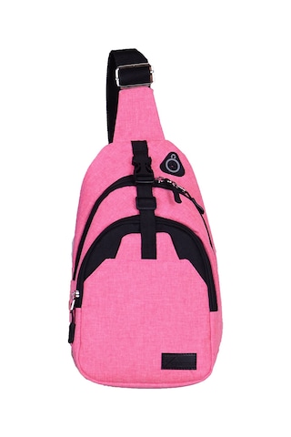 Strong Çapraz Askılı Göğüs Ve Sırt Çantası,6 Renk Body Bag Çanta Pembe