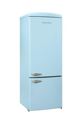 Vestel RETRO NFK52111 Düş Mavisi 471 Lt No-Frost Buzdolabı