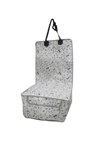 Köpek Koltuğu Kapağı Su Geçirmeyen Araç Koltuğu Koruyucu, Hayvanlar İçin Renkli Kemik Baskıları, Çizilmez Kaymaz Arka Koltuk Kapağı Araçlar, Kamyonlar, Suv'lar İçin.