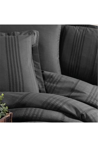 Clasy Ranforce Nevresim Takımı Çift Kişilik Arakis V4 Füme