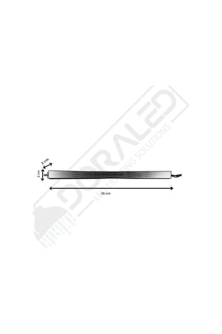 Ultra Slim İnce Parmak Led Adaptör 12 Volt 3 Amper 36 Watt 25x2x2cm