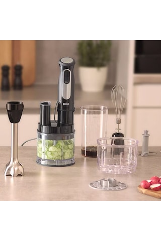 Braun MultiQuick 5 Pro MQ55755MBK 1000 W Blender Seti
